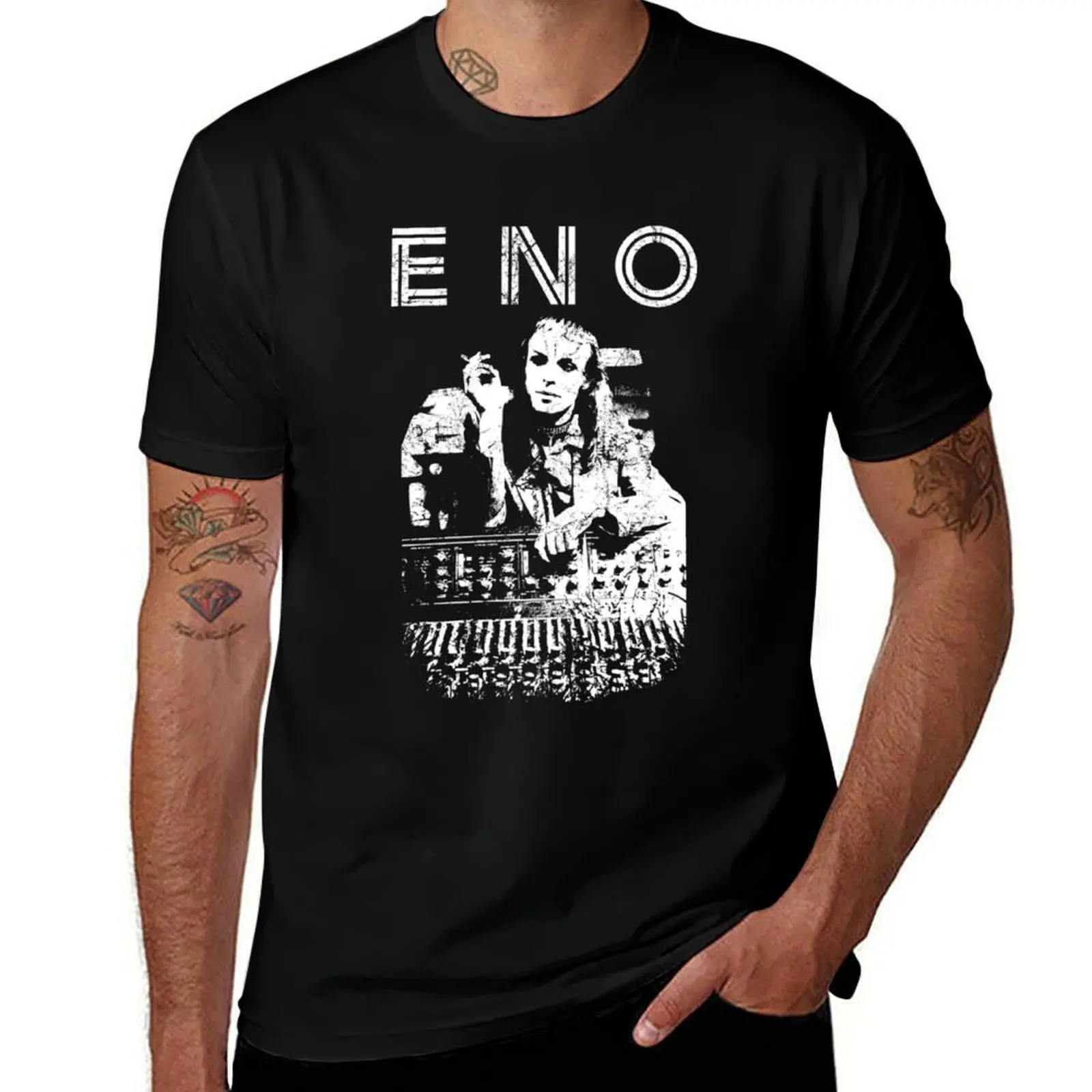 

BRIAN ENO T-Shirt man t shirt designer t shirt for man t shirts for man cotton funny T-shirt