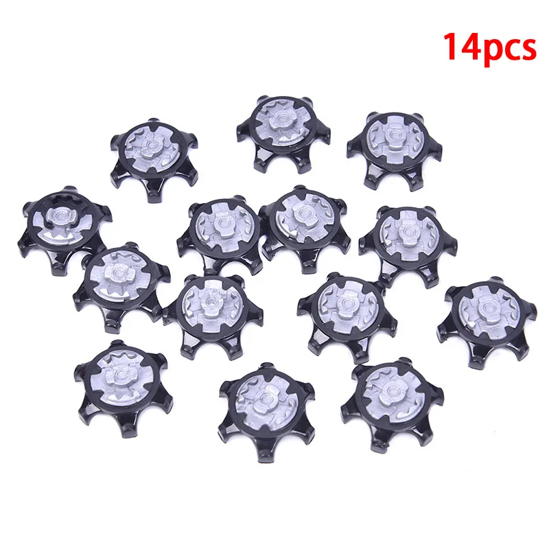 14 Pcs/lot Golf Spikes Fast Twist Shoe Spikes Replacement Set Golf Shoes Parts