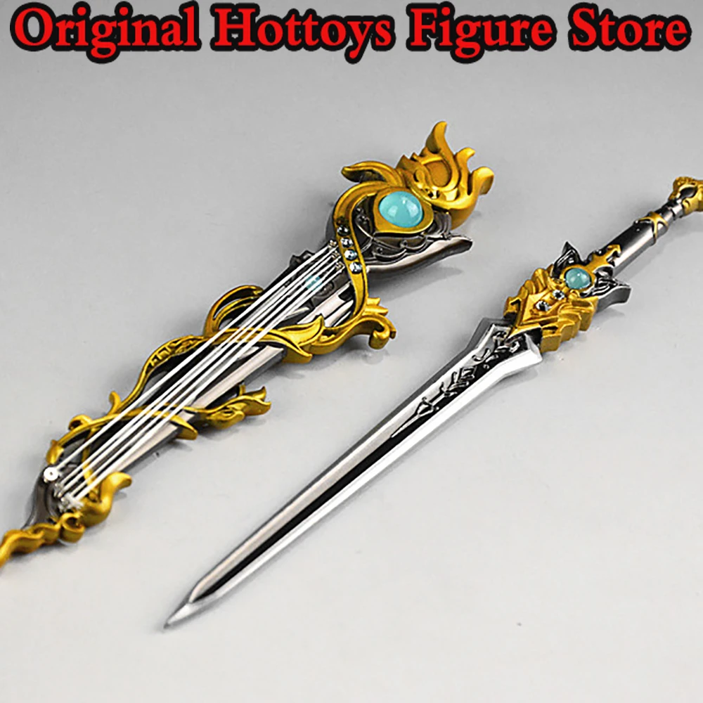 

In Stock 1/6 Scale Male Soldier Scene Accessories Alloy Sword Model With Scabbard For 12-inches Action Figure Doll Toys