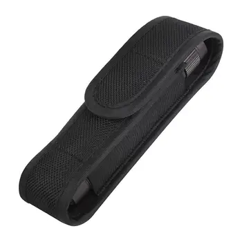 תיק פנס איכותי עם מגן לפנס כיסוי פנס שחור לאביזרי טיולים