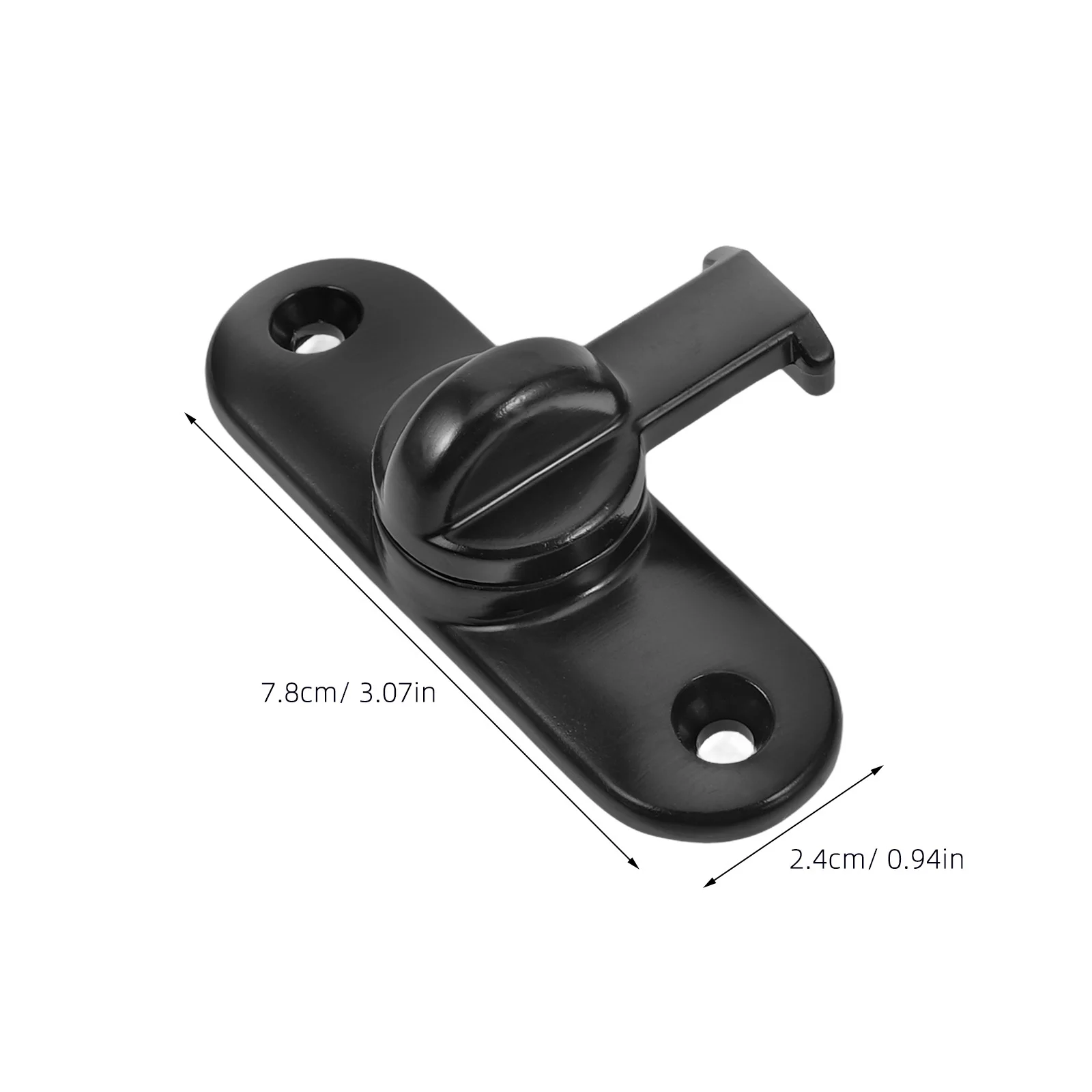 1セット亜鉛合金製スライドドアロックフリップラッチ90度または180度、浴室キャビネットドア、小屋ゲート用ヘビーデューティーセキュリティラッチ