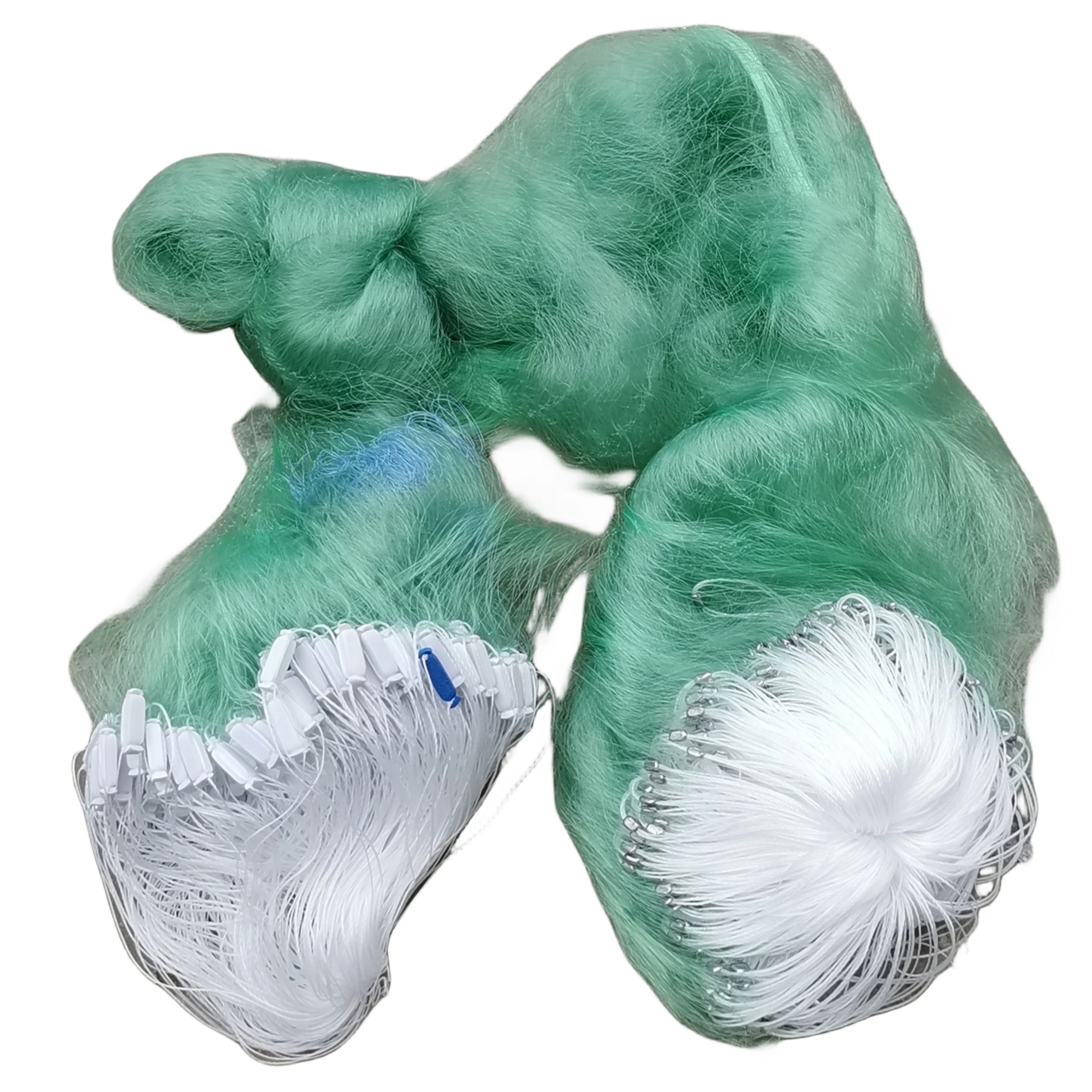 

Растяжка сверху, удлиненная растяжка, одинарный узел, двойной узел, собранные рыболовные сети с поплавками и свинцом, готовая рыболовная сеть