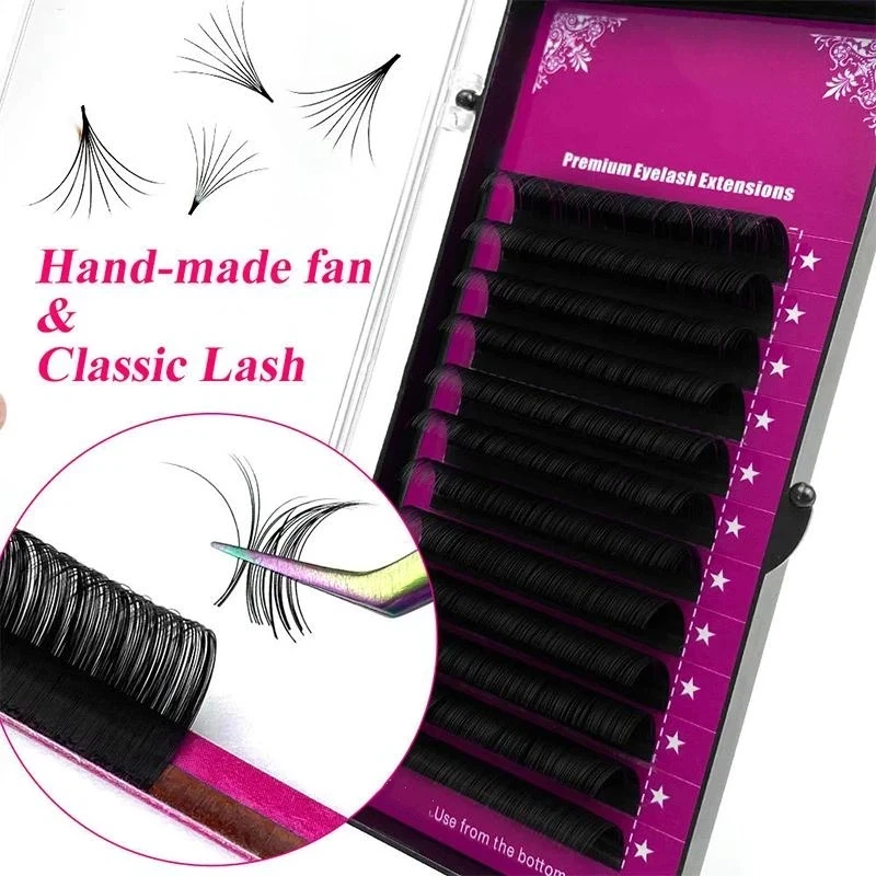 【M】Eyelash Extension Individual Mix Size Mink Eyelashes Premium Volum Lashes Tary Natural Fluffy False Eyelash Eye Beauty Makeup