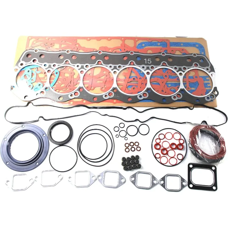 6D15 6D15T Engine Full Gasket Kit Head Gasket Set 117.5MM ME999219 ME030913 Excavator Crane Truck Engine