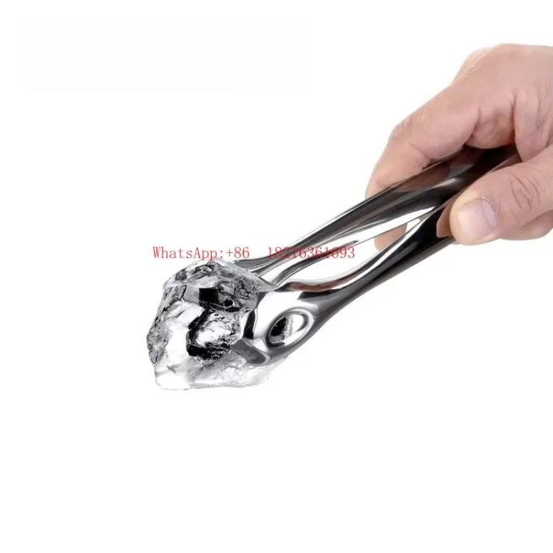 Limited Offer Food Tweezers, High-end 304 Stainless Steel Ice Cube Holder, Commercial Cake Shop Anti Slip Dessert Holder