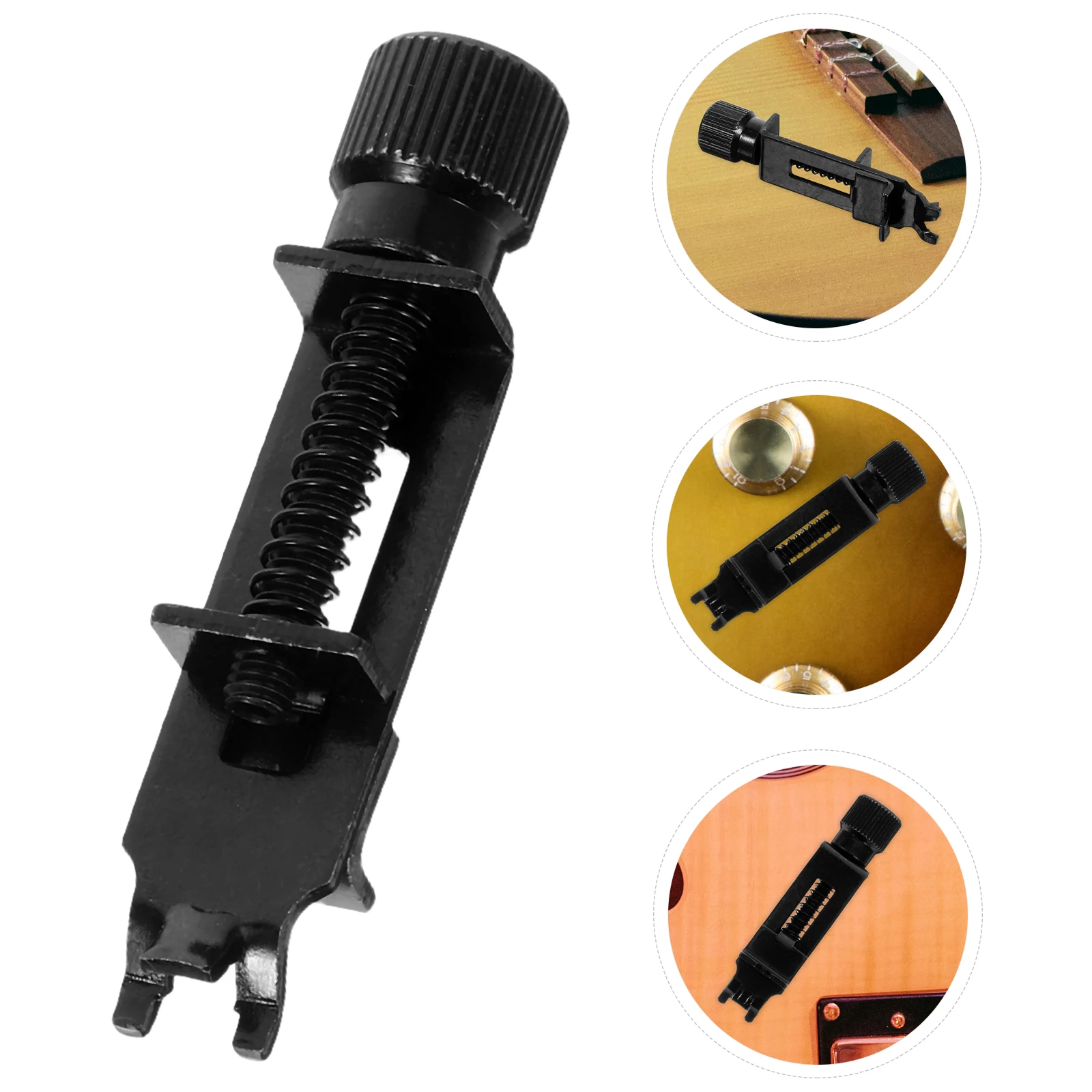 

Guitar Bridge Tools Electric Parts Repair Adjuster Intonation Black Acoustic Tone Device