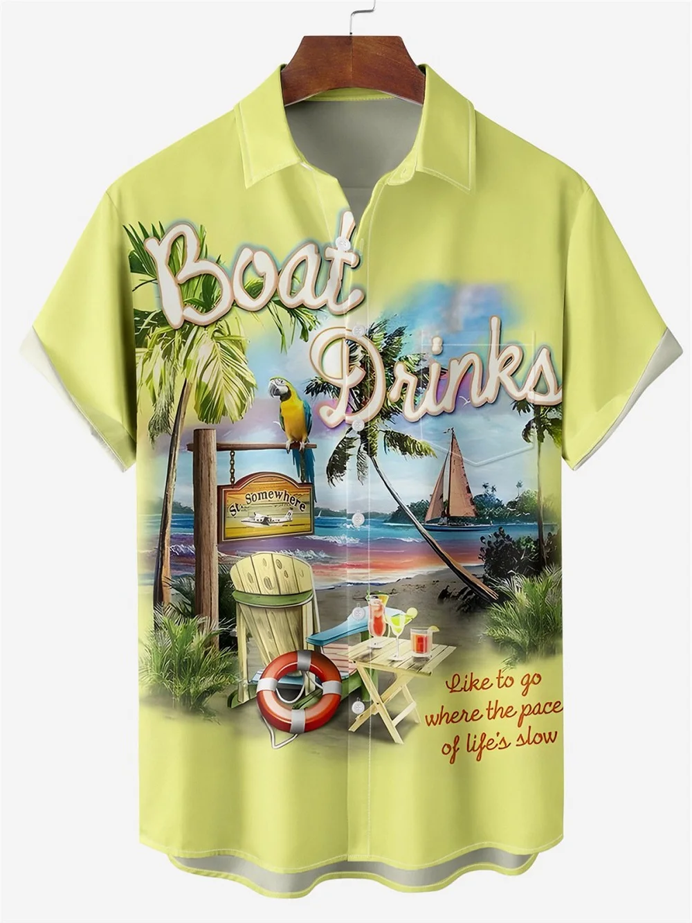 Hawaiian Men's Comfortable Breathable Turtle Print Shirt Mens Short Sleeve Shirt Summer Loose Beach Oversize Top Shirts For Mens