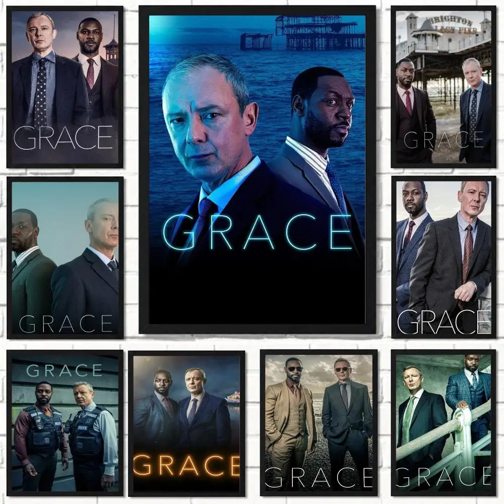 tv series G-Grace-E Poster Self Adhesive Wall Decor for Modern Home Cafe Office and Bar