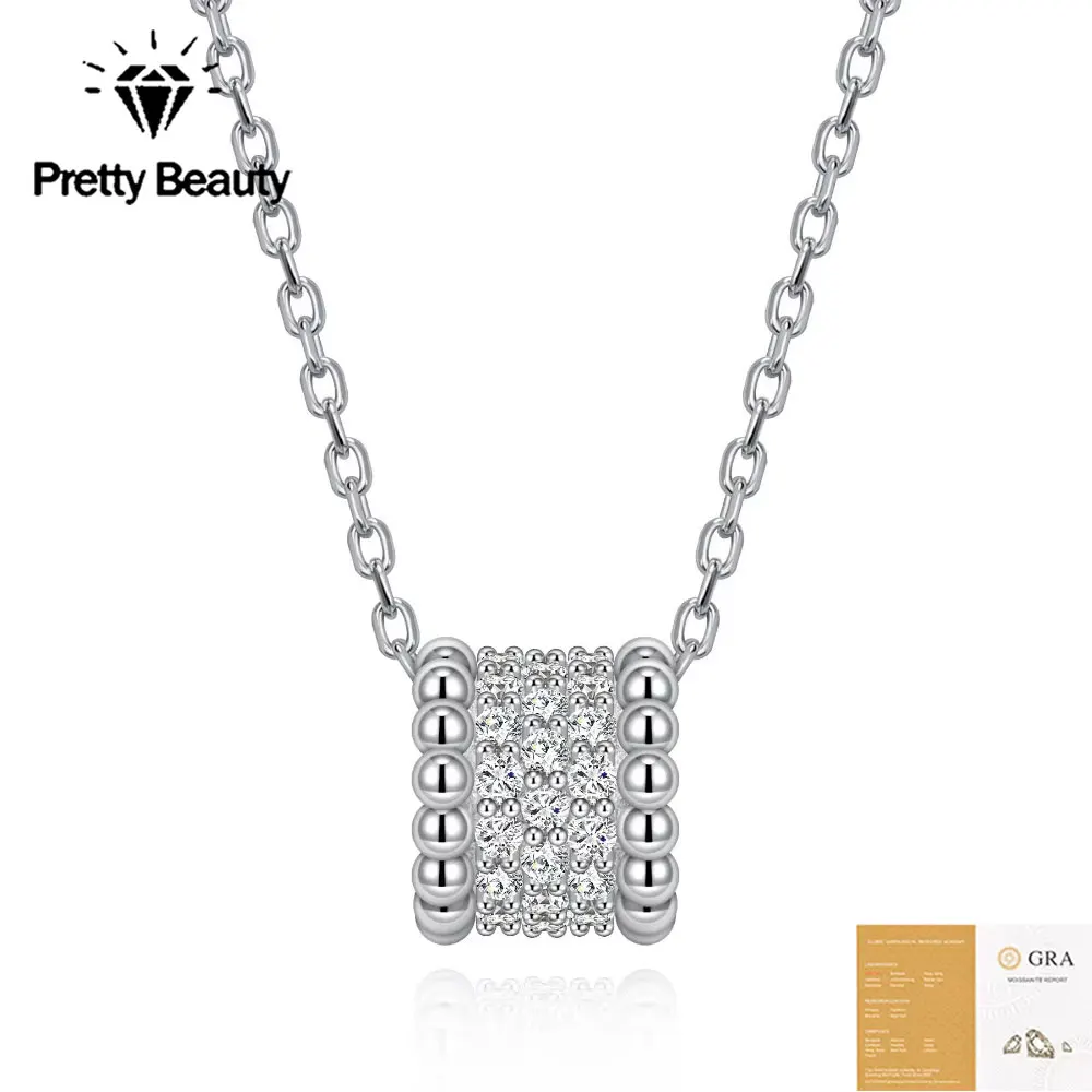 pretty-beauty-moissanite-barrel-cylinder-pendant-necklace-for-women-s925-silver-beaded-edge-design-dainty-jewelry-birthday-gift