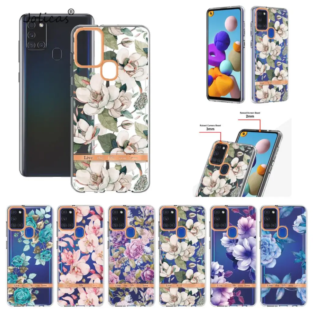 Cases For Samsung A22 5G Enhanced Camera Protection Protective Pouch Telefoon Galaxy armor M32 A21S A53 A52 A22 A217F Phone Case