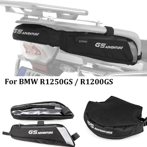 Para BMW R1200GS LC R1250GS ADV F850GS F750GS GS1200 caja de motocicleta estante bolsa lateral portaequipajes bolsa impermeable de viaje bolsa trasera