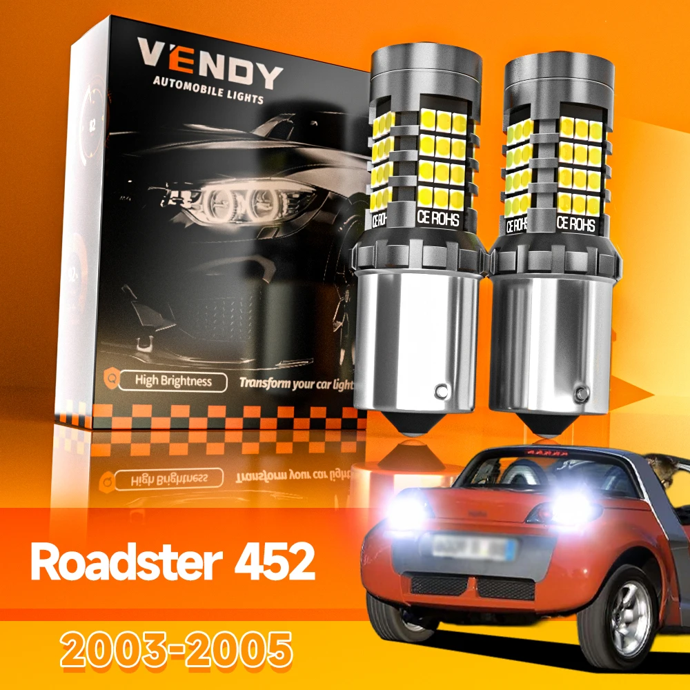 2 stücke Für Smart Roadster 452 2003 2004 2005 LED Reverse Licht Backup Lampe Canbus Zubehör