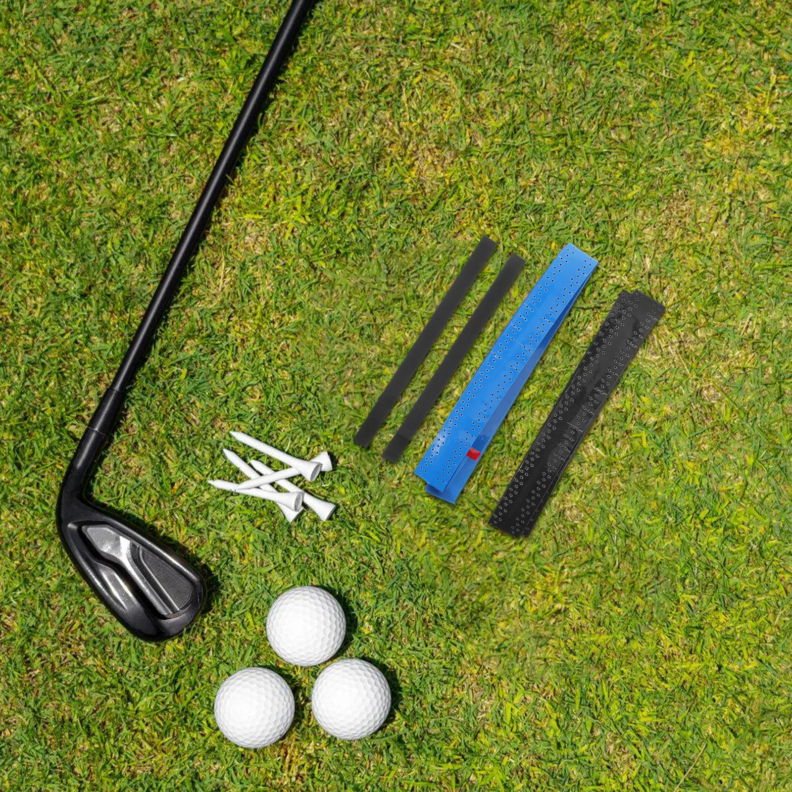 

4Sets Golf Club Regripping Tape Easy Apply Waterproof Anti-Slip Grip Wrap for Putter Irons Driver Long Term Use