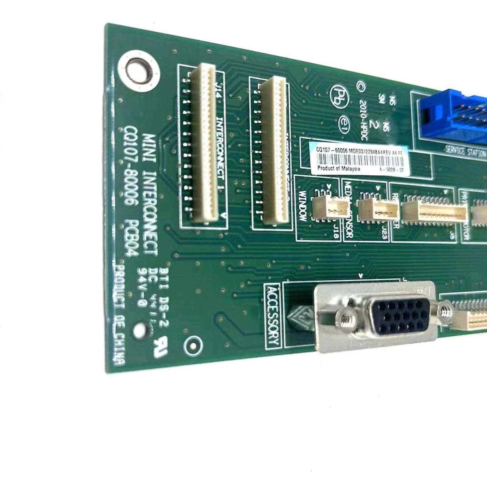 Z6200 Interconnect PCA Board CQ107-60006 Cocok Untuk Bagian Printer HP Designjet