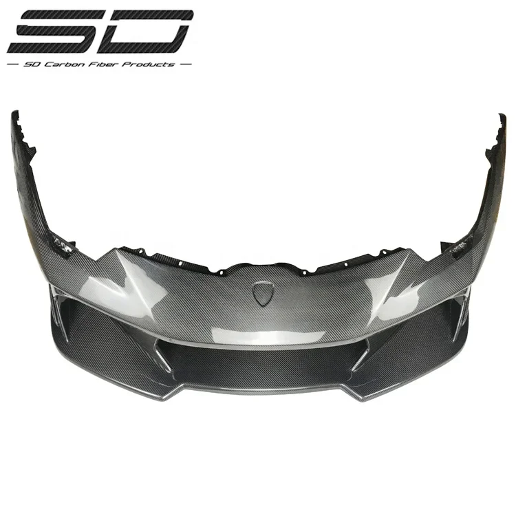 VORS Style Dry Carbon Fiber Front Bumper For Lambor Huracan LP610