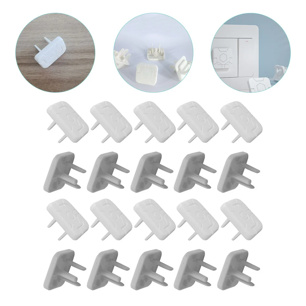 

1Set Child Proof Outlet Cover Premium Material Long-Lasting Use Plain Simple Design Best Old Broken Replacement