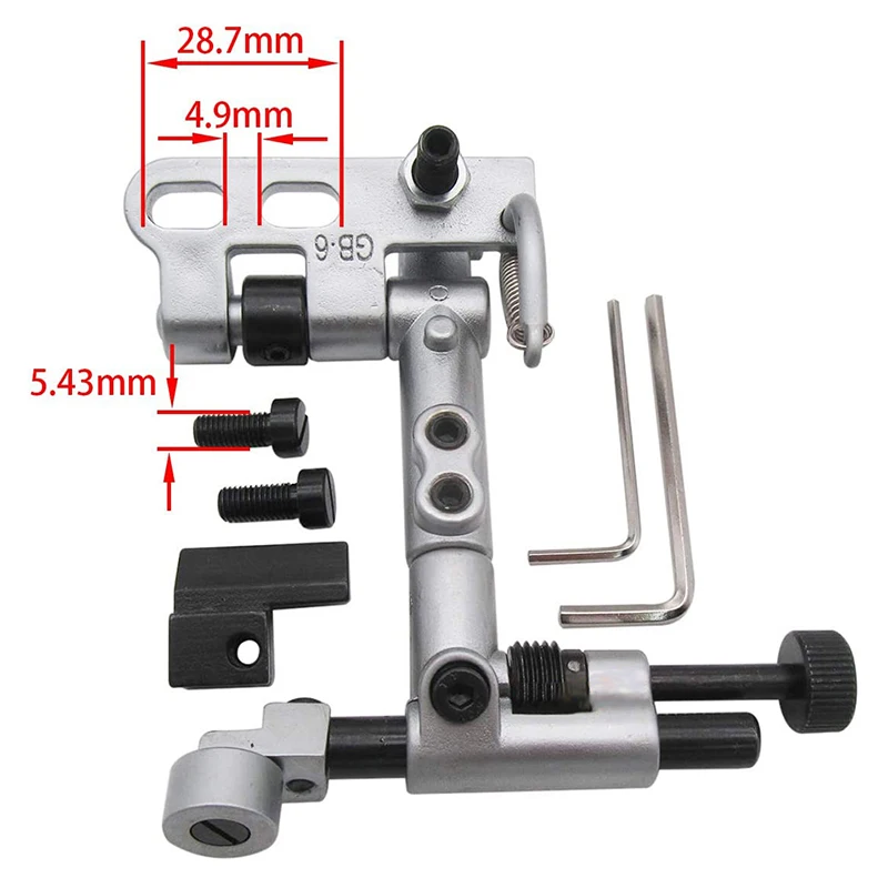 Suspended Edge Guide for Industrial Walking Foot Suitable for LU-1561 LU-2200 LU- 2810 LU-2860 1541 1541S Industrial Sewing Tool