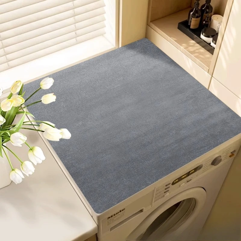 

Diatom Mud Washing Machine Pad, Light Luxury Countertop Protection Pad, Refrigerator Dustproof Pad, Sunscreen Waterproof Pad