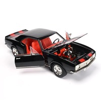 1:18 Scale 1967 Camaro Z28 Vintage Alloy Car Model Collection Ornaments Decoration Toy