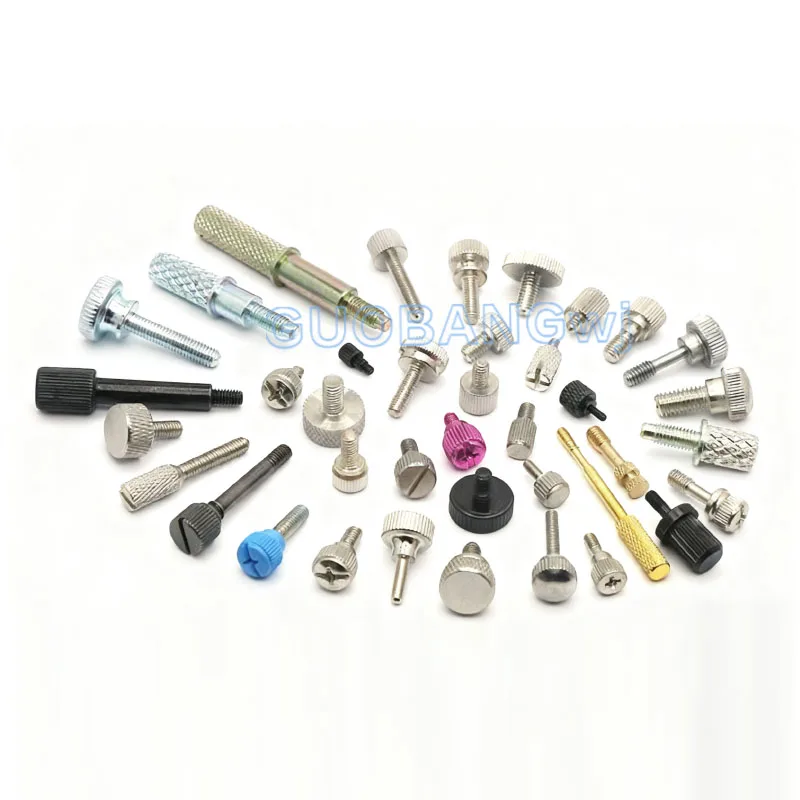 

Stainless Steel Thumb Screws M3x18/25/30 Tool-Free Knurled Head Long RoHS 3D Printer Leveling