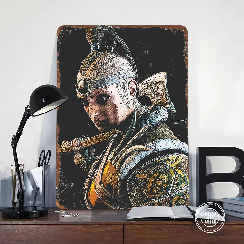 Shaman For Honor Metal Poster Customized Wall Art Retro Vintage Tinplate Signs for Home Decor Room Custom Plate Interior House