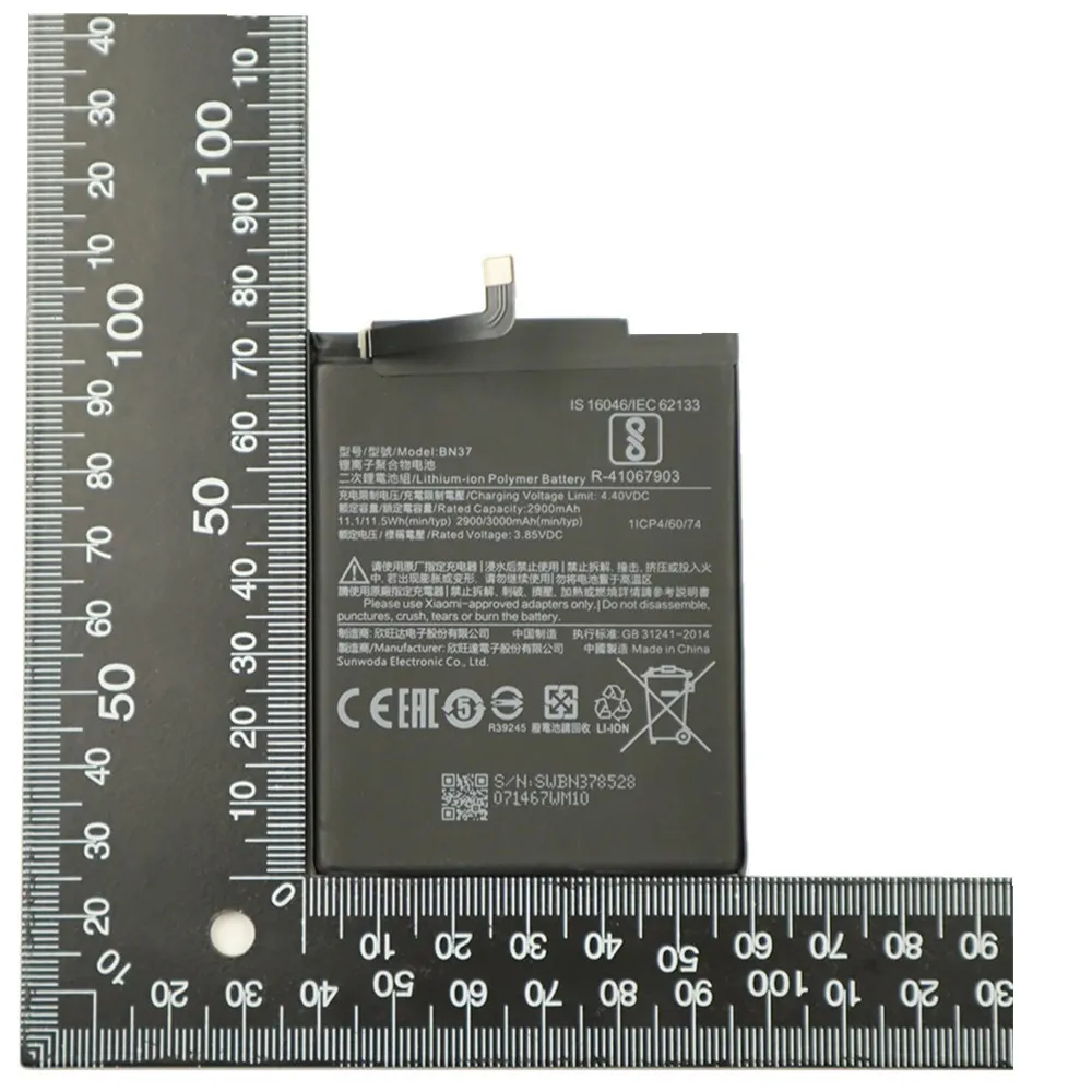BN37 Battery For Xiaomi Redmi 6 /Redmi 6A Redmi6 Redmi6A High Quality Phone Battery Bateria Batteries 3000mAh + Tools image 5