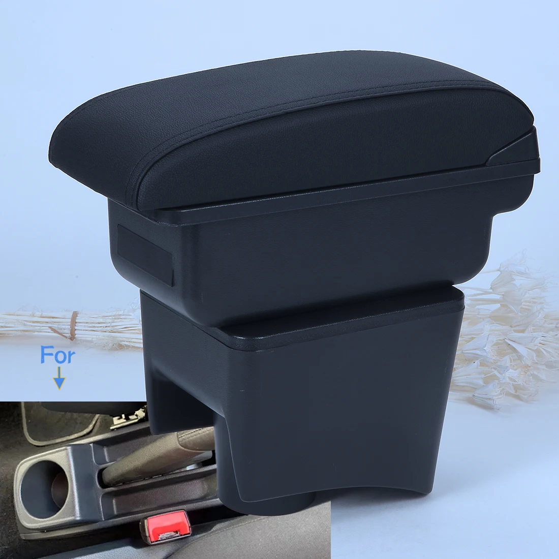 

Подлокотник для автомобиля Volkswagen POLO, для VW POLO Mk5 6R Vento, 2012-2018, специальный автомобильный органайзер, аксессуары для авто.