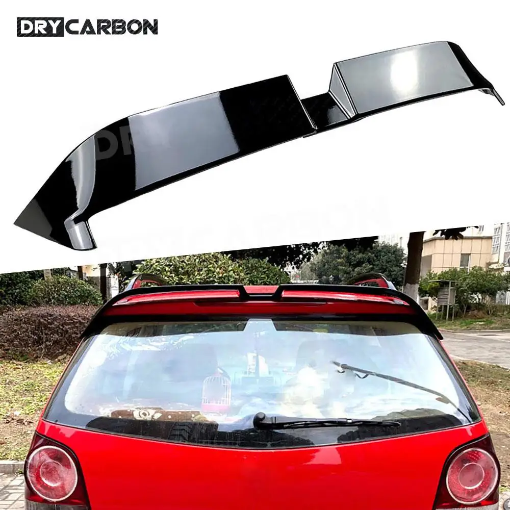 

Car Rear Spoiler Bodykits for Volkswagen Polo 9N 2003 2004 2005 2006 2007 2008 Roof Spoiler Lip Wing ABS Styling Accessories