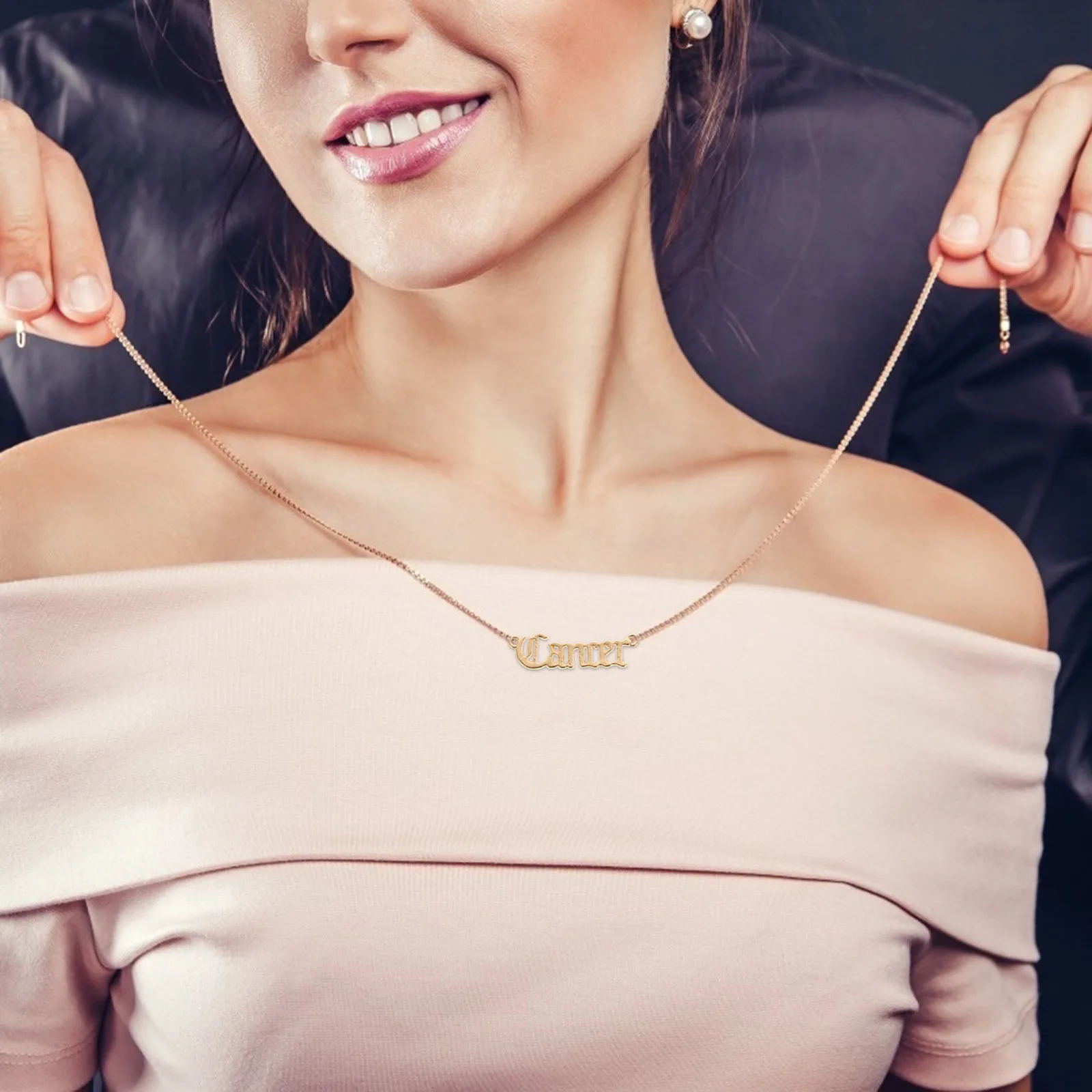 

24Pcs DIY Jewelry Charm Constellation Pendant Letter Pendant Craft Supplies for Necklace Bracelet Alloy Letter Charms