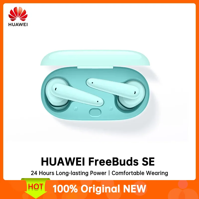 

HUAWEI FreeBuds SE кристально чистое качество звука Bluetooth 5,2 двойной микрофон вызов шумоподавление 24 часа воспроизведения