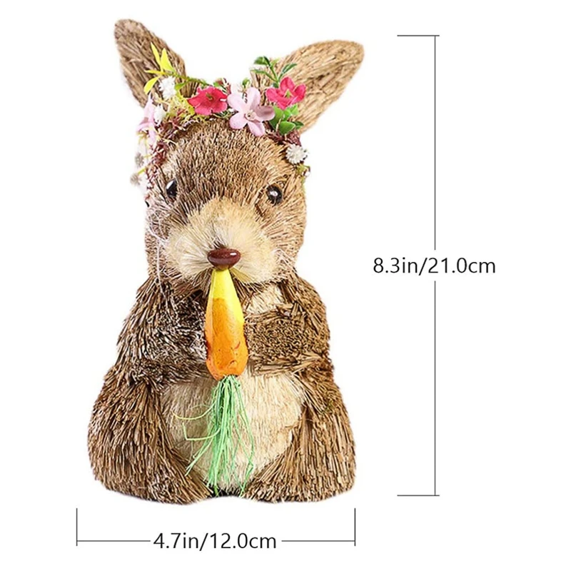 Пасхальное украшение в виде кролика