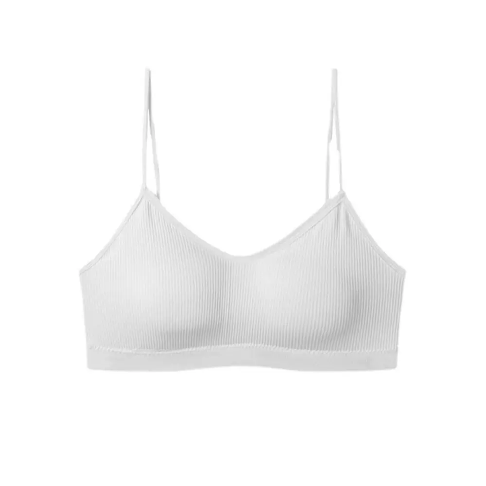 Portable Wireless Disposable Bras Straps with Chest Pad Bralettes for Women Cotton Disposable Underwear for Women Travel