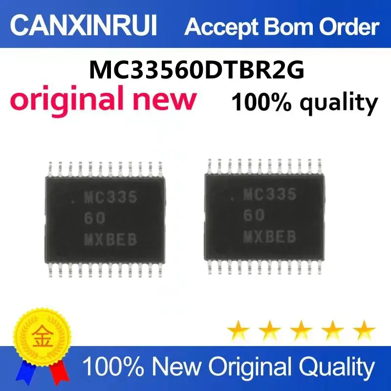 

MC33560 MC33560DTBR2G TSSOP24 package, new spot goods, large quantity and good price