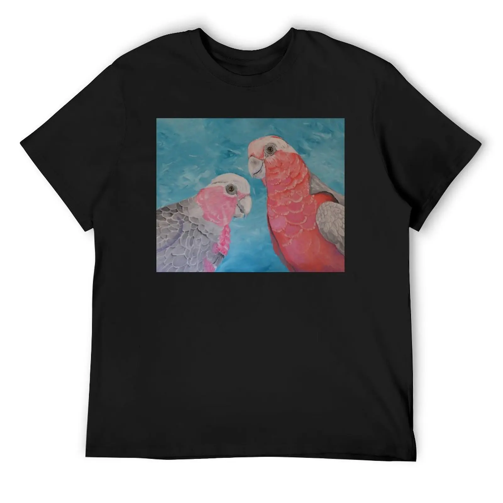 TWO PINK GALAHS T-Shirt customs design your own aesthetic clothes cute tops mens graphic t-shirts funny