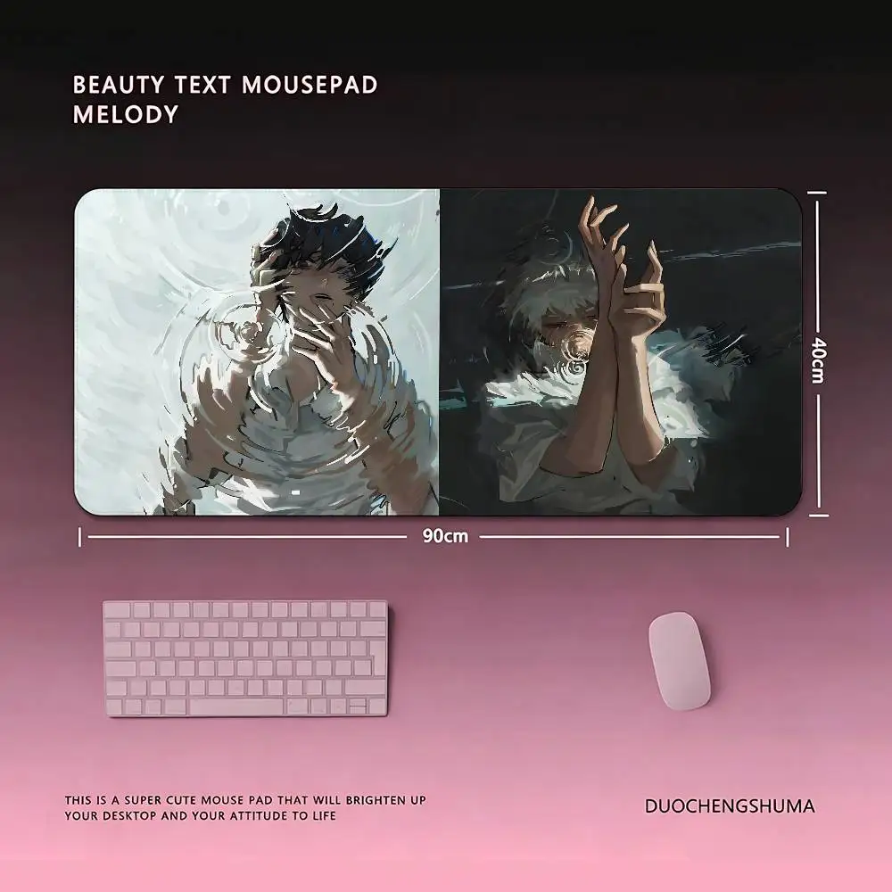 Anime T-the Summer Hikaru Died-S Mouse Pad Computer Mat Deskpad Laptop Keyboard Mat Office Large Landscape Mousepad