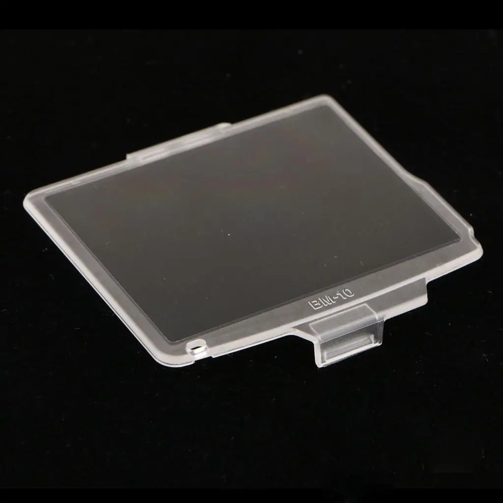 Clear Plastic Hard LCD Screen Protective Cover Easy Install Monitor Hood for Nikon D90 DSLR Dustproof Protection
