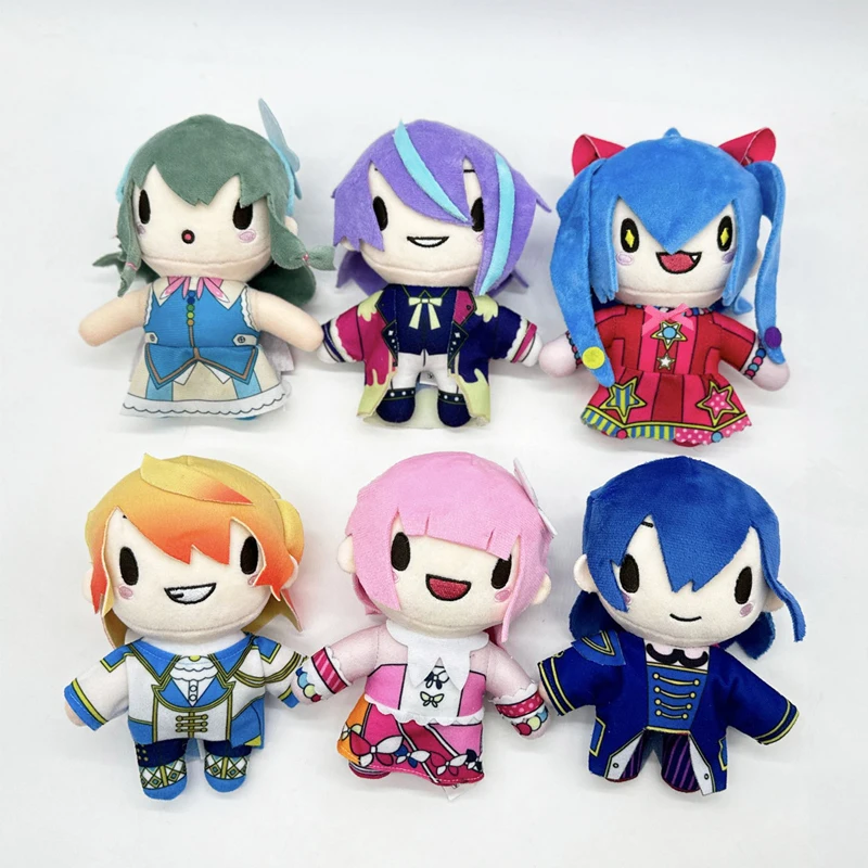 

Hot Bandai 18cm Pjsk Plush Project Sekai Tenma Tsukasa Stuffed Plushies Bag Pendant Kamishiro Rui Kawaii Plush Doll Toy Gift