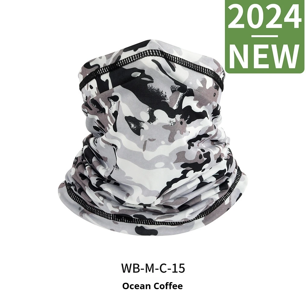 야외 통기성 선 스크린 통기성 얼음 실크 스포츠 Headscarf 목 스카프 낚시 목 커버 사이클링 마스크 헤드 커버