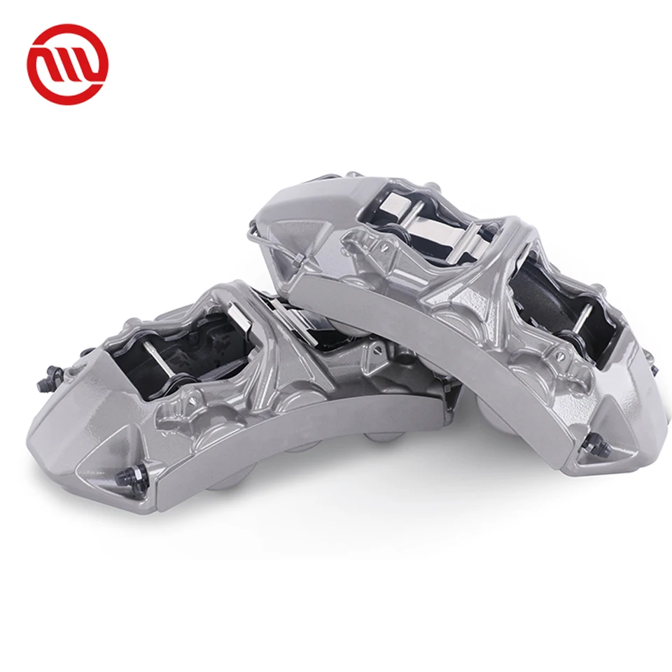 Front Wheel High Performance GT6 Brake Calipers 6 Big Piston System For Lexus BMW Toyota Audi VW Ford