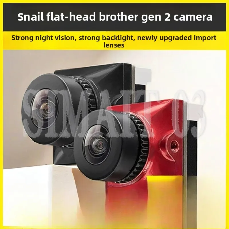 

CA DDX Ratel 2 F P V Camera, 1200TVL Starlight Night Vision Lens for RC Drone Quadcopter