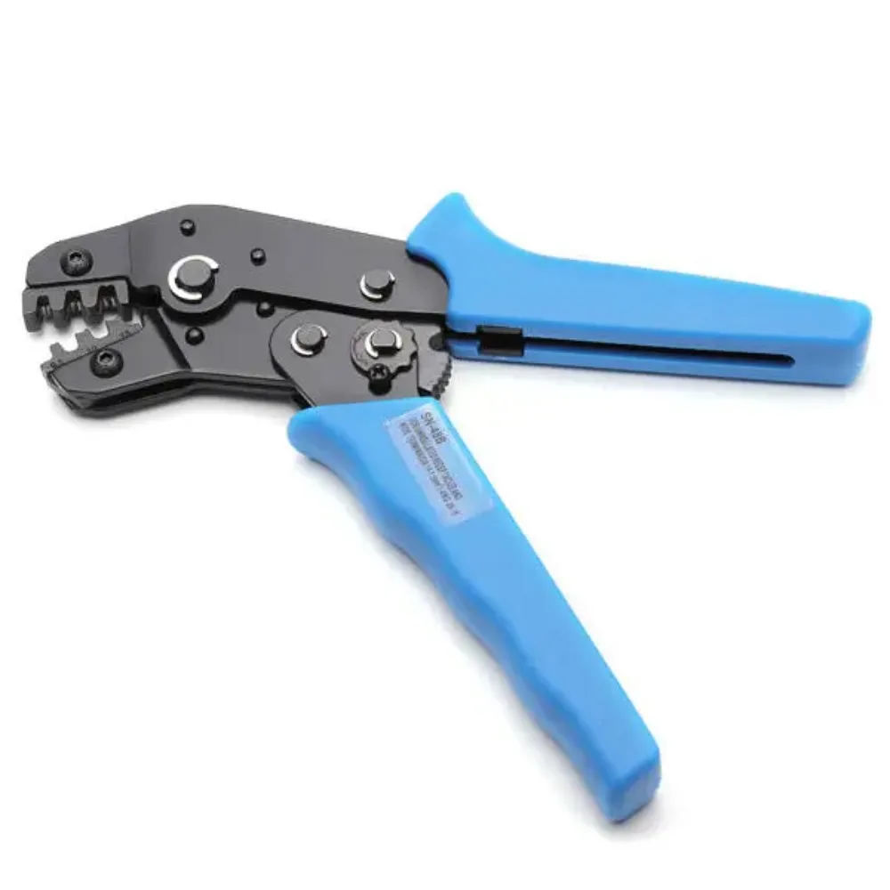 SN-48B Wire Crimping Pliers 6.3mm 4.8mm 2.8mm Terminal Connector Crimp Tool for 0.5-1.5mm2 26-16 AWG Wires