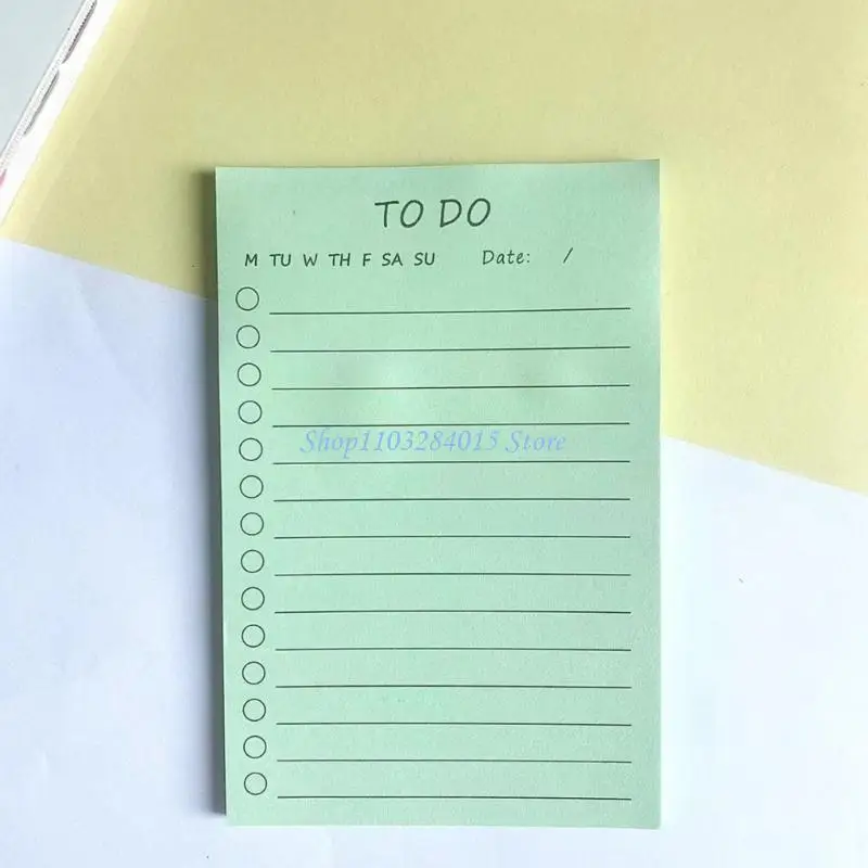 R6FF Colorful Note Paper 360Sheets 6x4Inch Adhesive Note Pad Notes Paper Lined Pocket Notepads for Writing Journaling