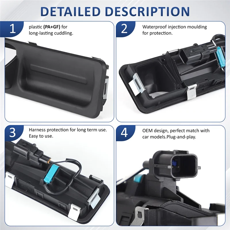 

A73X-Trunk Release Button For Hyundai Genesis G80 Sedan 2015-2020 81260B10104X 81260-B10104X Tailgate Switch
