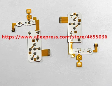 新しい A490 キーパッドキーボードキープレートキーボタンフレックスケーブルリボンキヤノン A495 カメラ修理部品