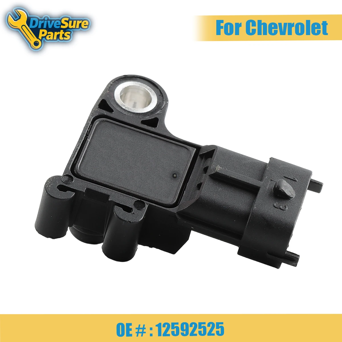 

12592525 New Manifold MAP Sensor Intake Air Pressure Sensor For Cadillac CTS Chevrolet Camaro Corvette Sonic Cruze Trax