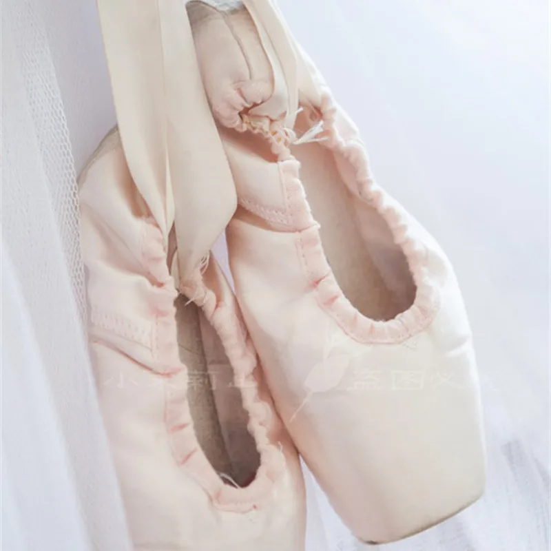 2024 Sale Women Quality Ladies Professional Ballet Pointe Dance Shoes With Ribbons Shoes Woman Zapatos De Baile