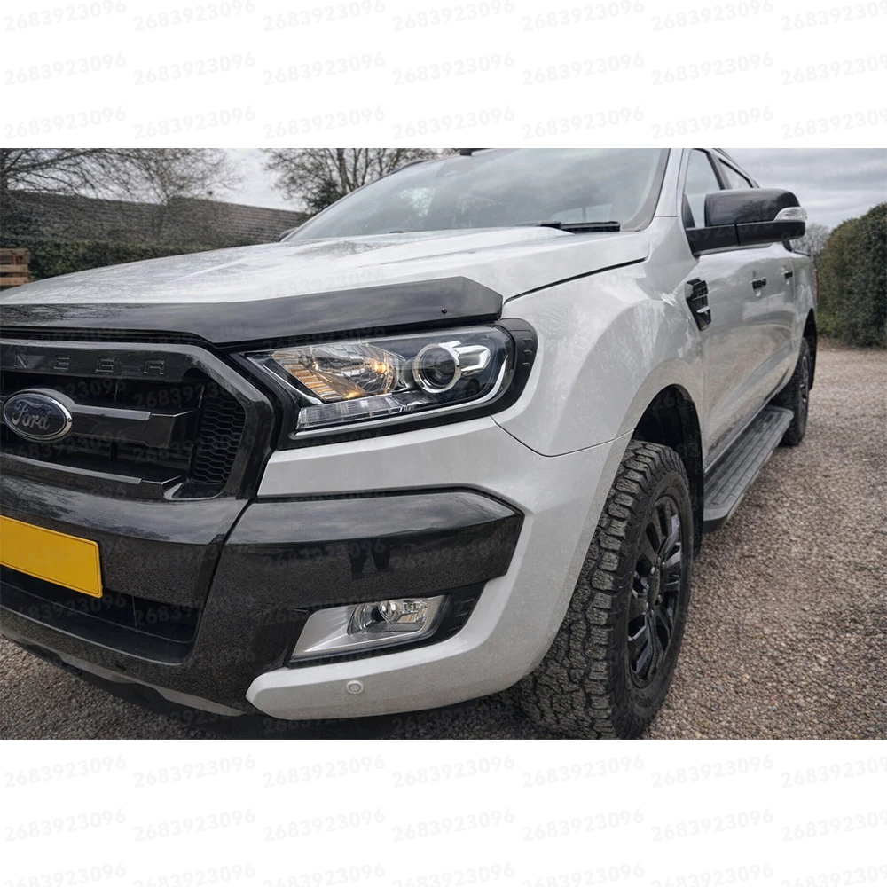 2 Stück Scheinwerferabdeckungen Scheinwerfer-Schutzabdeckungen für Ford Ranger 2015-2022 WILDTRAK XLS XLT LIMITED XL Lichtabdeckungen – Detail 6