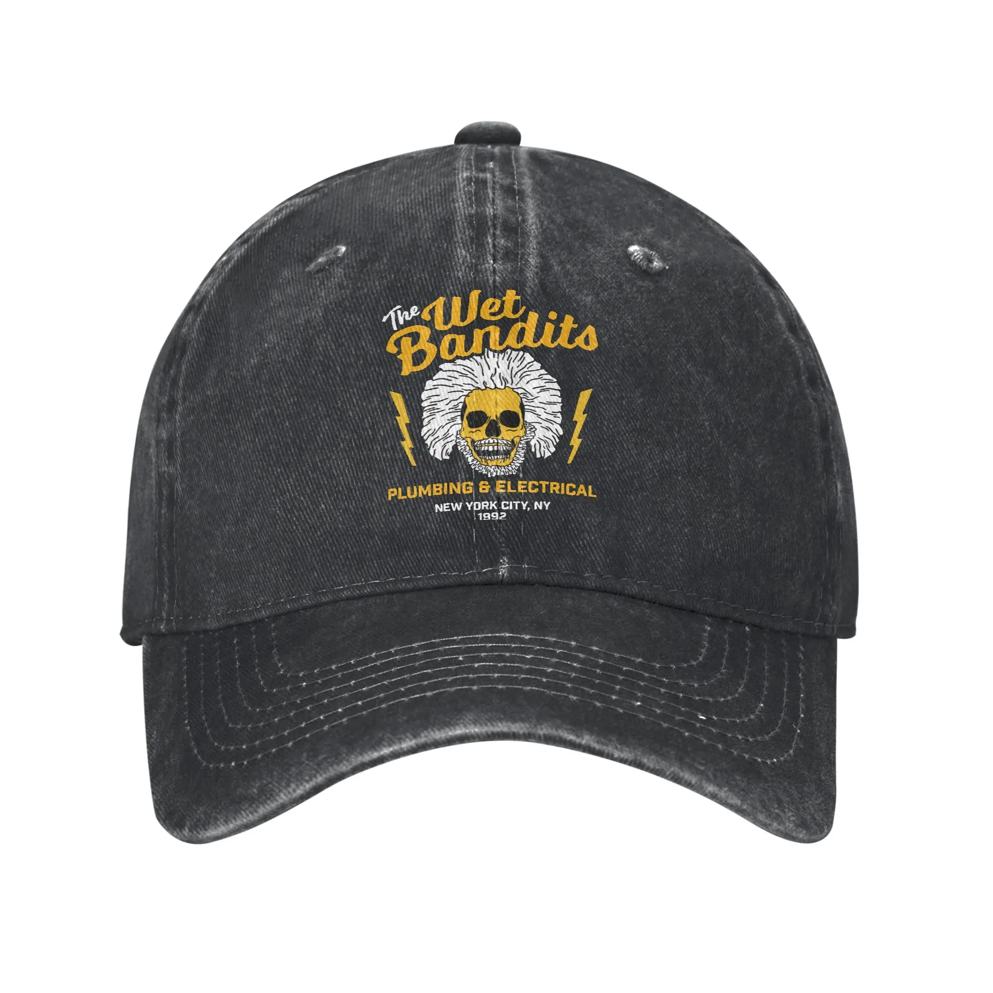 The Wet Bandits Plumbing and Electrical Fashion Baseball Cap  Aesthetic Visors  Gym Workout Visors