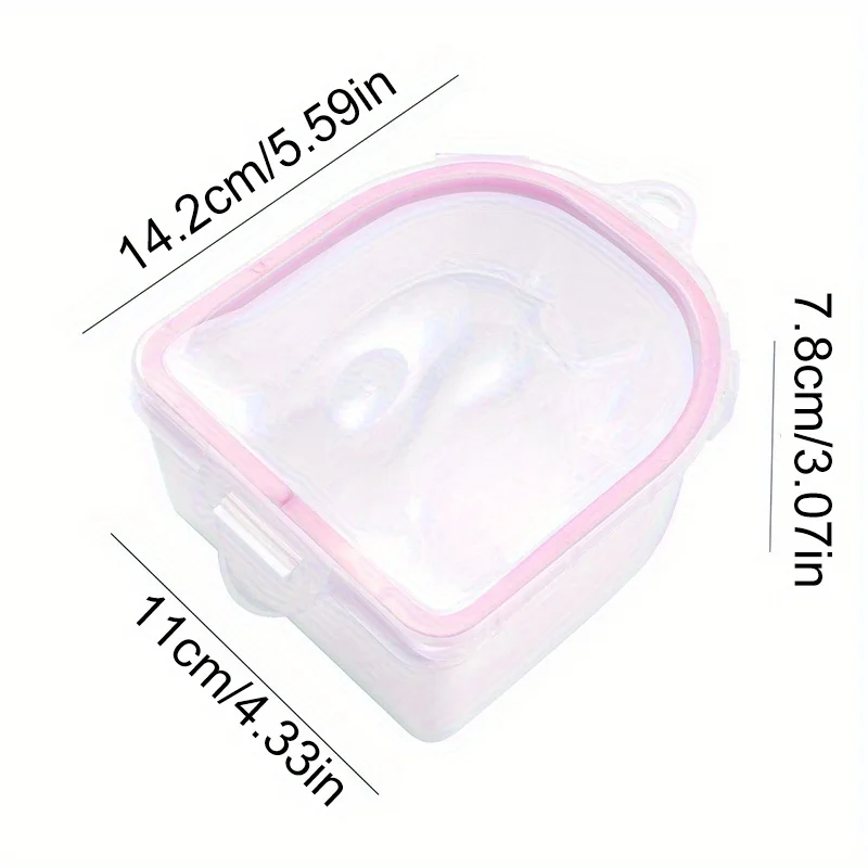 6/7 pçs tigela de imersão em gel removedor de esmalte com kit cortador de cutícula morta escova de unhas empurrador de cutícula descascador ferramentas de manicure