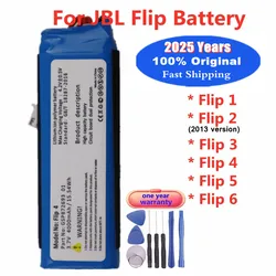 2025 Years Original Battery For JBL Flip 3 4 1 2 5 6 Flip6 Flip5 Flip4 Flip3 Flip2 Flip1 Speaker Bluetooth Audio Battery Bateria